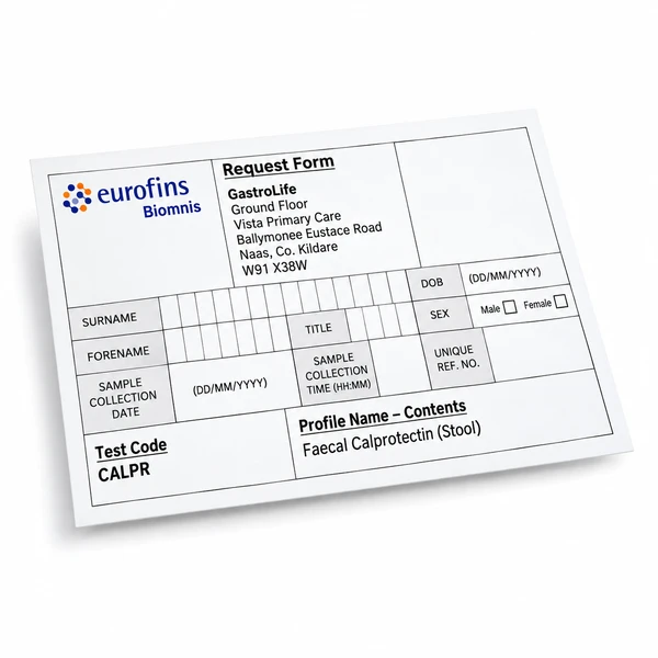 Test Request Form