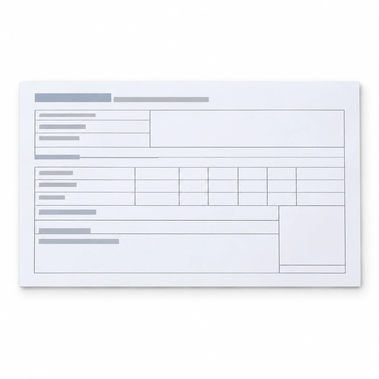 FIT laboratory test request form